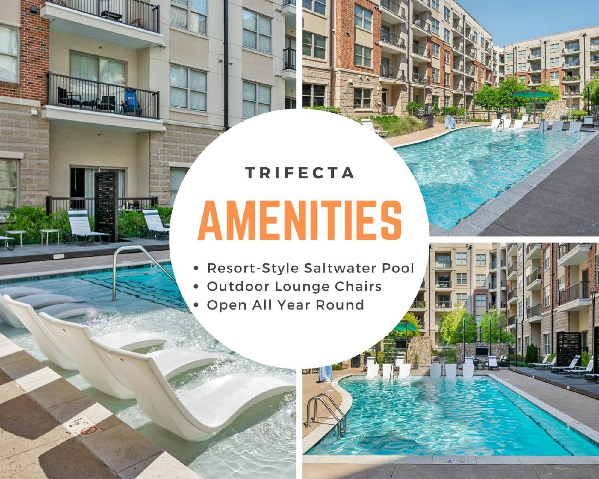 Uptown 4Th Ward Luxury Apt Year-Round Pool Шарлът Екстериор снимка